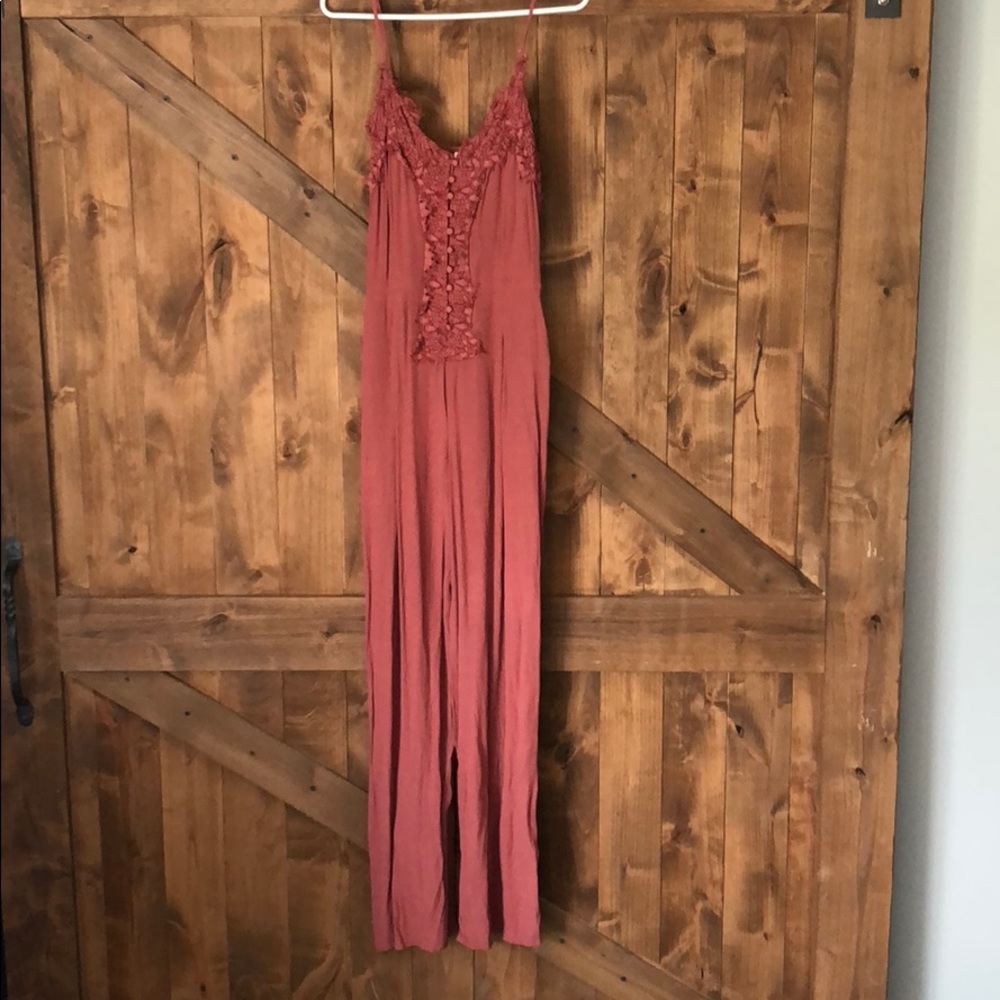 Perfect Fall mauve jumpsuit